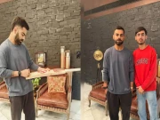 ویرات کوہلی کے گھر کے باہر راتیں گزارنے والے مداح کی بڑی خواہش پوری ہوگئی