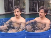 علی ظفر نے آئس باتھ کے فوائد بتا دیئے، ویڈیو وائرل