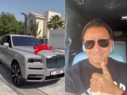 وویک اوبرائے نے والد کو مہنگی ترین گاڑی گفٹ کردی، ویڈیو وائرل