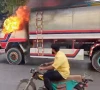 کراچی میں تیز رفتار واٹرٹینکر نے موٹرسائیکل سوار کو روند دیا، 1 جاں بحق
