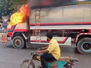 کراچی میں تیز رفتار واٹرٹینکر نے موٹرسائیکل سوار کو روند دیا، 1 جاں بحق