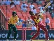 ٹی ٹوئنٹی ورلڈکپ: ہولڈر، شیفرڈ کی ریکارڈ شراکت، جنوبی افریقا کو جیت کیلیے 177 رنز کا ہدف