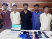 کراچی: سچل سے اسٹریٹ کرائم کی وارداتوں میں ملوث 5 ملزمان گرفتار