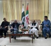 آزاد کشمیر انتخابات میں حمایت کیلئے ن لیگی وفد کا ایم کیو ایم پاکستان کے مرکز بہادرآباد کا دورہ