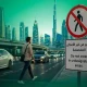 dubai traffic fine up to 400 derham on padestarian