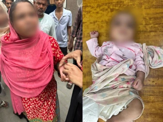 کراچی؛ 7ماہ کے بچے کو چھوڑ کر فرار ہونے والی خاتون زیر حراست