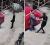 خاتون لیکچرار کو راہ چلتے ہراساں کرنے والے سابق طالب علم کی فوٹیج سامنے آگئی