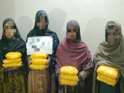 4 خواتین اسمگلر گرفتار؛ بھاری مقدار میں منشیات برآمد