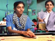 بھارتی مسلم رکشا ڈرائیور کی بیٹی عالمی کیرم چیمپئن بن گئی