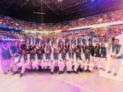 ورلڈ یونیورسٹی گیمز؛ افتتاحی تقریب میں پاکستانی دستے کی روایتی لباس میں شرکت