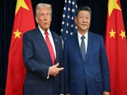 صدر ٹرمپ اور  شی جن کی اہم ملاقات جنوبی کوریا میں شروع